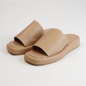 Dolce Vita Rosco Slide Sandals Cafe Brown Beige - Size 9.5 - NWOB